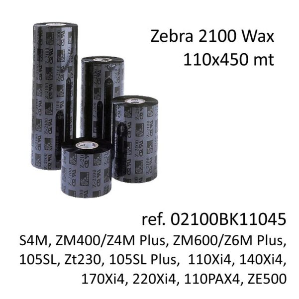 ribbon zebra 02100BK11045
