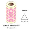 GOMETS ROSAS EN ESTUCHE 20 x 20 x 20 MM