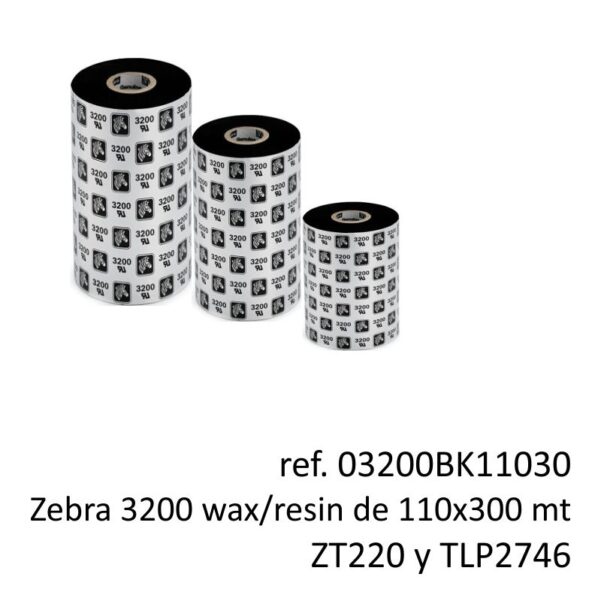 ribbon zebra 03200BK11030