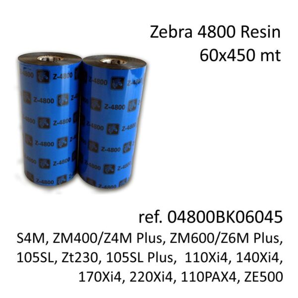 ribbon zebra 04800BK06045
